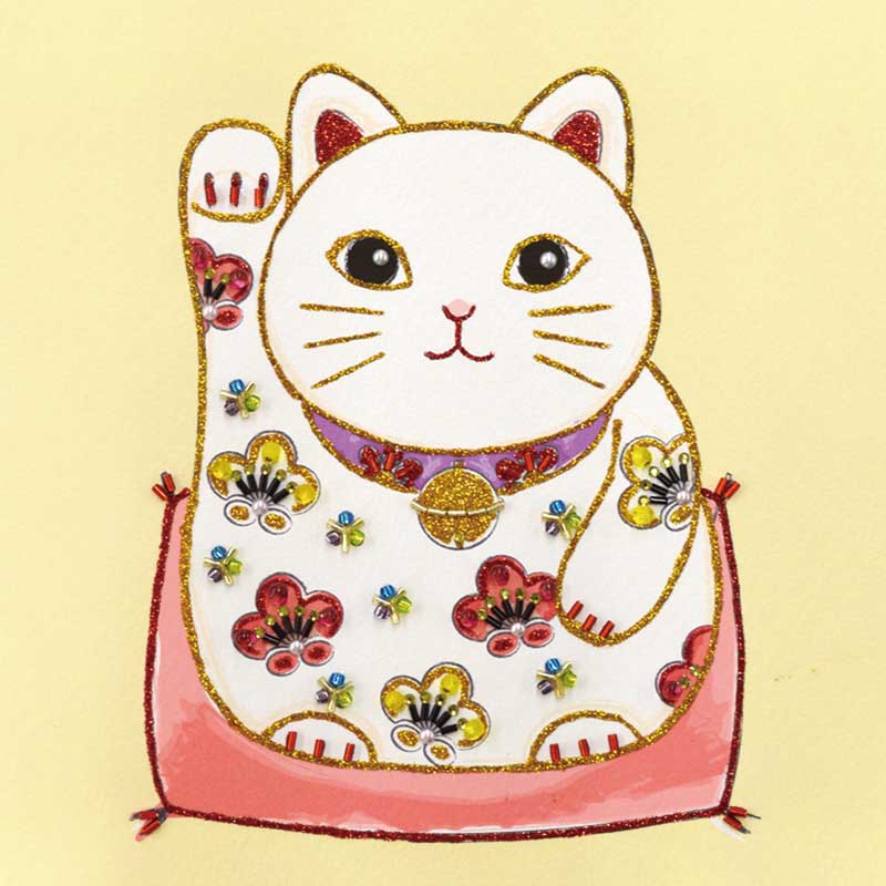 ビーズデコール<まねきねこ>