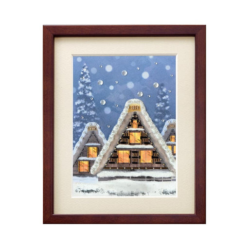 ビーズデコール<雪やこんこ(2月)>