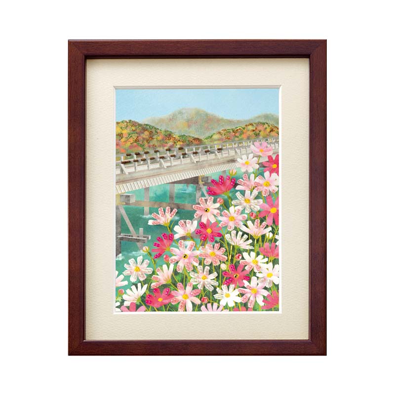 ビーズデコール<秋桜(10月)>