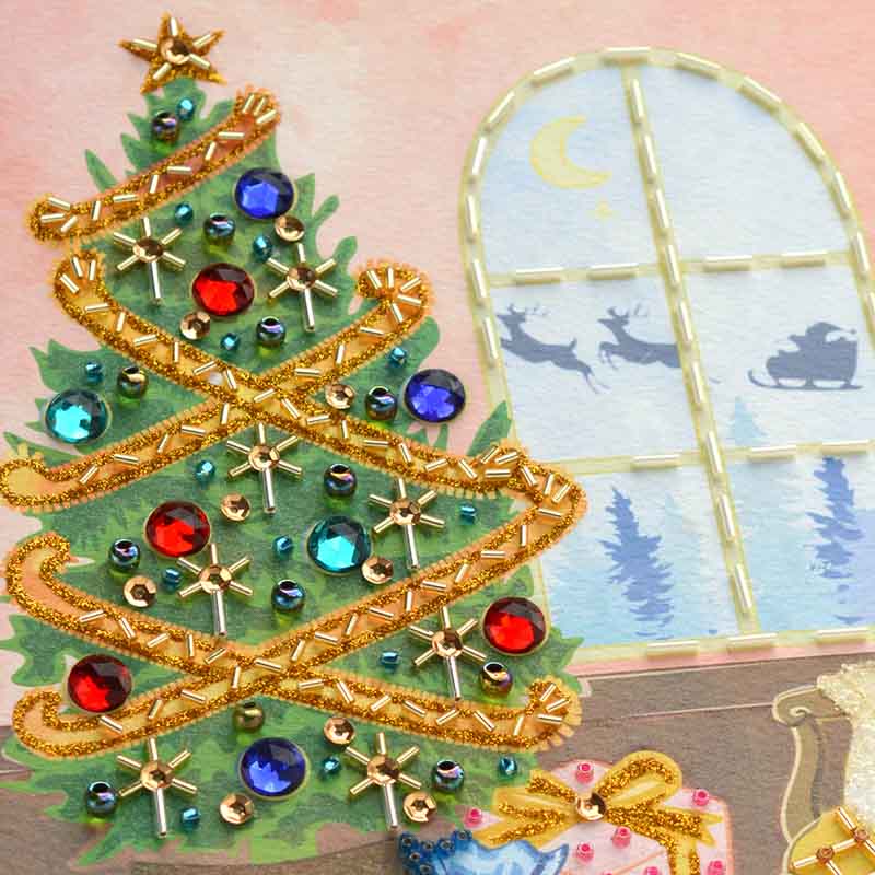 ビーズデコール<クリスマス(12月)>
