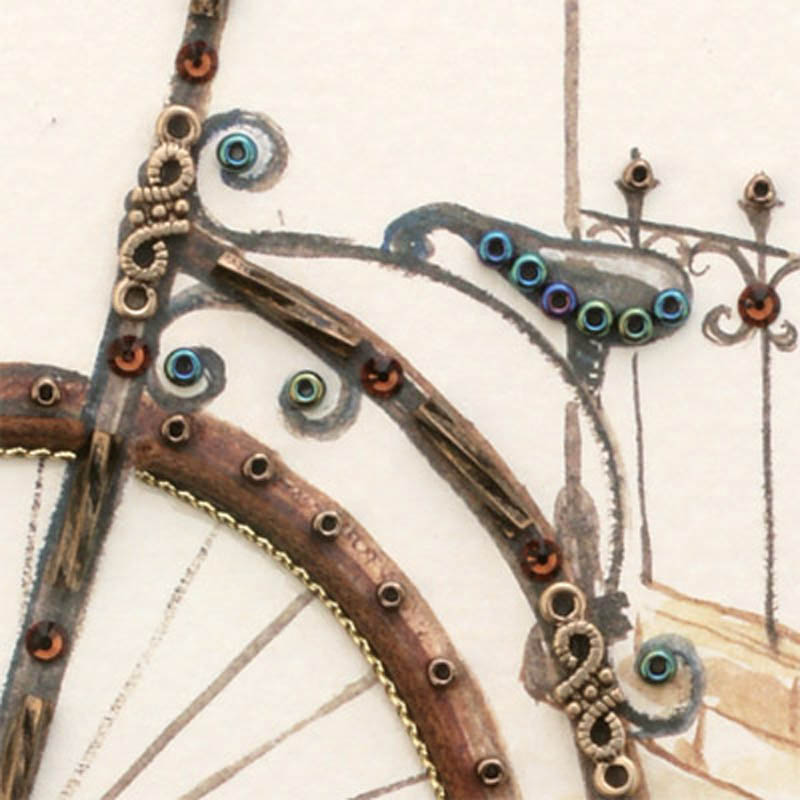 ビーズデコール<自転車>