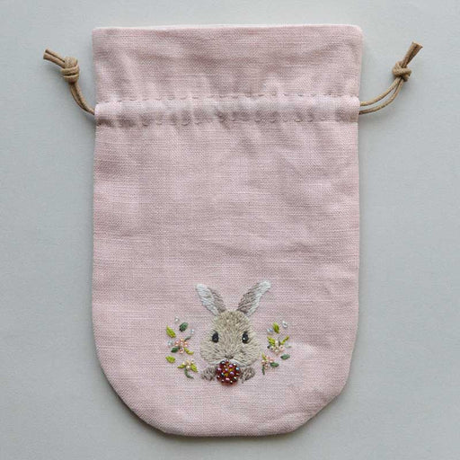 Munching Rabbit Pouch（もぐもぐうさぎの巾着）