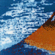 額絵材料セット（赤富士）【デリカビーズ織機使用】額付