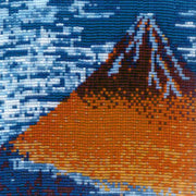 額絵材料セット（赤富士）【デリカビーズ織機使用】額付