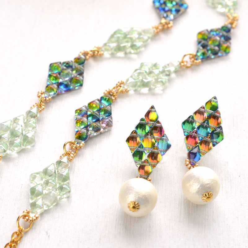 ダイヤモンデュオのセットアクセサリー