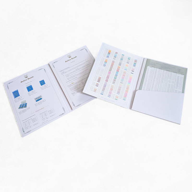 デリカビーズ総合サンプルカード N-2(2冊セット)
