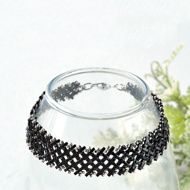 ハンドメイドの材料紹介「「Quarter TILA check bracelet」の材料」