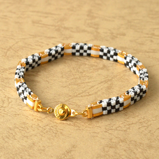 ハンドメイドの材料紹介「「チェッカーブレス」の材料」