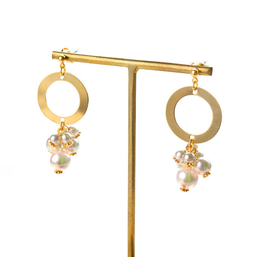 ハンドメイドの材料紹介「「フェアリーパールのピアス」の材料」