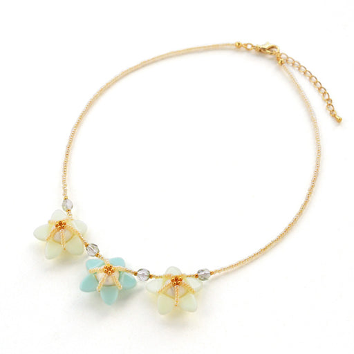 ハンドメイドの材料紹介「「チャレンジ５のネックレス」の材料」