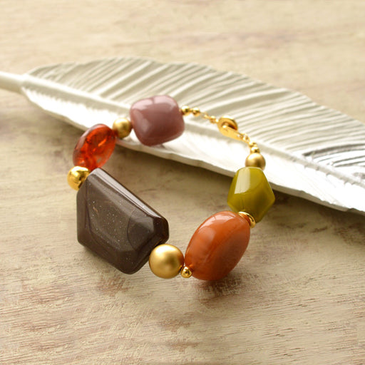 ハンドメイドの材料紹介「「いろいろミクロのブレスレット」の材料」