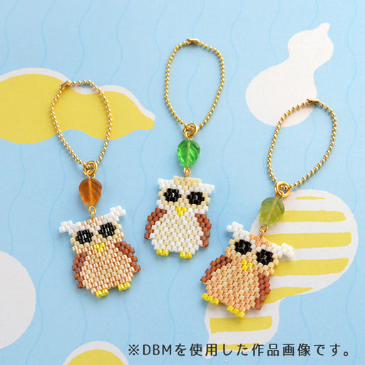 ハンドメイドの材料紹介「「フクロウ3兄弟（DB）」の材料」