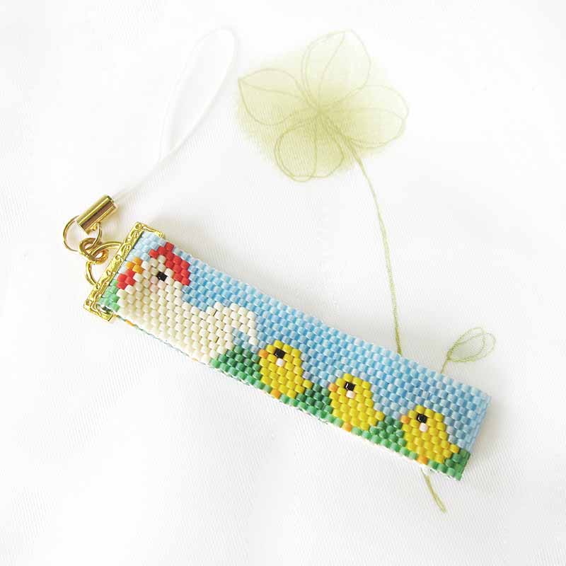 ステッチ・ストラップ(ヒヨコのストラップ)