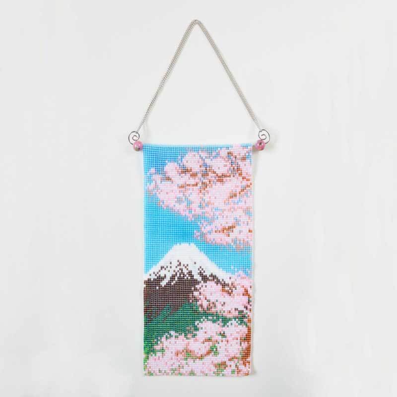 ミニタペストリー(富士山と桜)