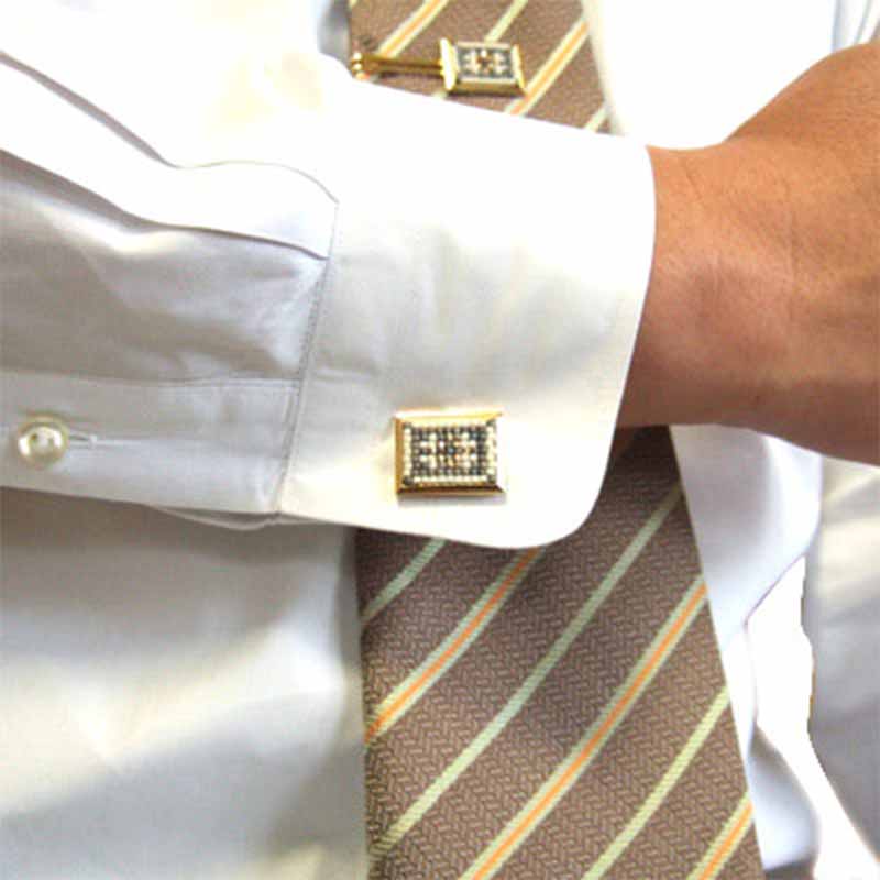 カフスボタン(ゴールド)