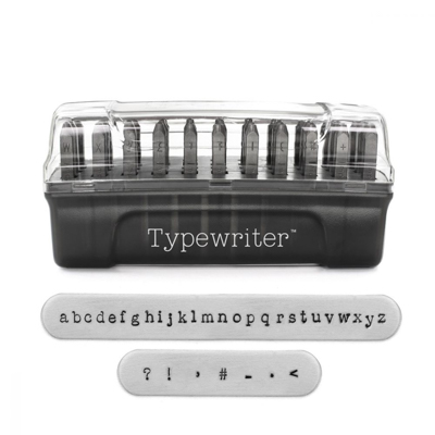 シグネチャーレタースタンプ　Typewriter　小文字