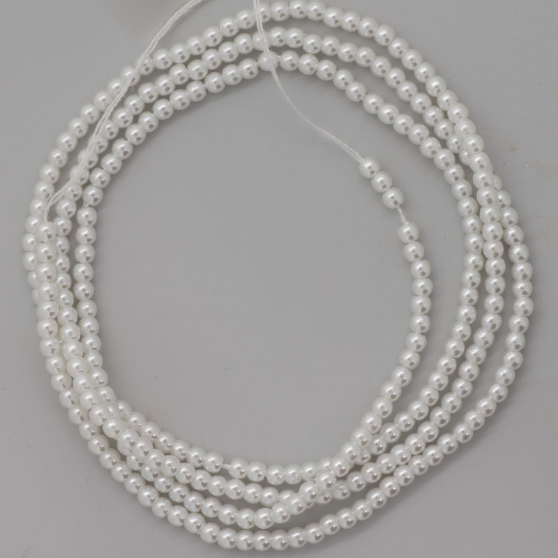 ハート 淡水パール バロックパール パール 真珠 ホワイト 白 縦穴 - 材料